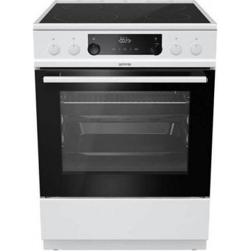 Gorenje GECS6C70WPA Κουζίνα 71lt με Κεραμικές Εστίες Π60εκ. Λευκή